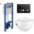 Унитаз подвесной Creavit Free FE322-34CB00E-0002 (KC0903.02.0000E + S-IN-MZ-VECTOR + P-BU-MOV/Blg/G)
