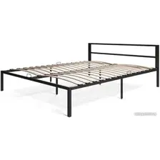 Кровать Князев Мебель Берта 140x190 БА.140.190.Ч (черный муар)