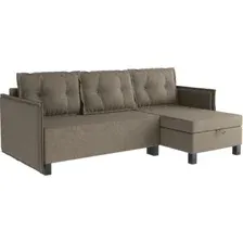 Угловой диван Mio Tesoro Туули (Beige/Grey)