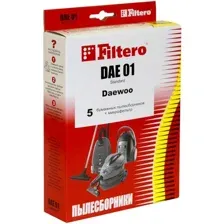 Комплект одноразовых мешков Filtero DAE 01 Standard (5 шт)