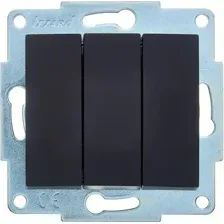 Выключатель Lezard Asti 7081-4288-109 (черный бархат)