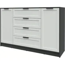 Тумба Интерлиния Концепт Тренд КТ-Т160 (антрацит/грей)