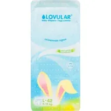 Подгузники Lovular Солнечная серия L 8-15 кг (42 шт)