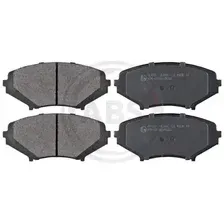Тормозные колодки дисковые передняя ось A.B.S. 37472