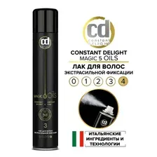 Лак Constant Delight 5 Magic Oil для волос экстрасильной фиксации №3 400 мл