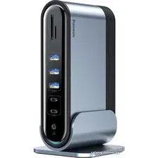 Док-станция Baseus Working Station Three-Screen Multifunctional Type-C CAHUB-DG0G