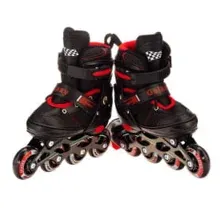 Роликовые коньки FAVORIT 8301-S-BK