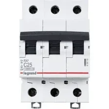 Выключатель автоматический Legrand RX3 4.5ka 25а 3п C 419710