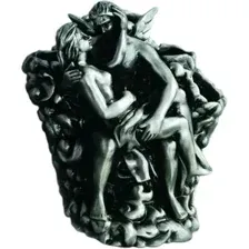 Стакан для зубной щетки и пасты Art&Max Romantic AM-B-0081B-T (серебристый)