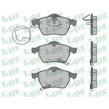 Тормозные колодки дисковые передняя ось LPR 05P812