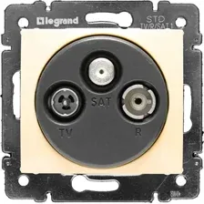 Розетка телевизионная Legrand Valena 695639 (слоновая кость)