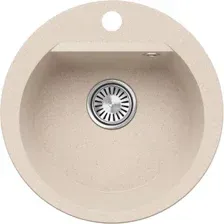 Кухонная мойка Polygran Atol-520 (кремовый)