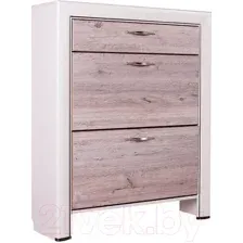 Тумба для обуви Anrex Olivia 2D1S (вудлайн кремовый/дуб анкона)