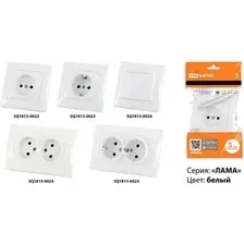 Розетка TDM Electric Лама SQ1815-0026 (белый)