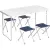 Стол со стульями Premier Fishing T-PR-FS-60x120+4-1