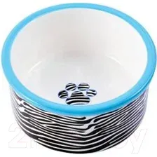 Миска для животных Mr. Kranch MKR211017 (зебра)