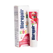 Зубная паста для детей Biorepair с экстрактом земляники 50 мл