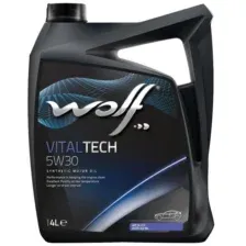 Трансмиссонное масло Wolf VitalTech, 75W-90 GL 5, 2305/5, 5 л