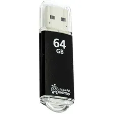 USB Flash SmartBuy 64GB V-Cut Black (SB64GBVC-K3)