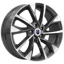 Литые диски K&K Роквуд 17x7" 5x114.3мм DIA 66.1мм ET 50мм Алмаз черный