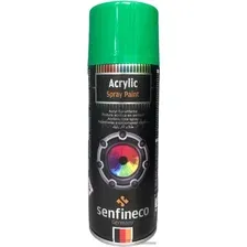 Автомобильная краска Senfineco акриловая зеленая Fresh Green 0.4 л