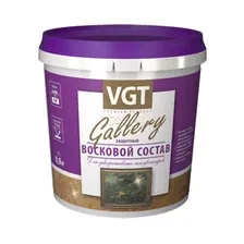 Защитный восковой состав VGT по венецианской штукатурке с перламутром 0,9 кг
