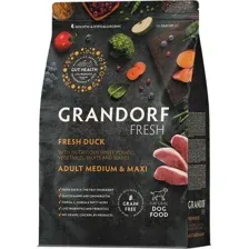 Сухой корм для собак Grandorf Adult Medium&amp;Maxi Breeds Fresh Duck&amp;Sweet Potato 3 кг