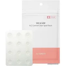  The Saem Маска-патч для лица See & Saw A.C Control 2x10 мм (24 шт)