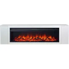 Каминокомплект Смолком Dakota F 2D-fr3 V60 Vision 60 LOG LED (бьянко белый)
