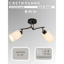 Спот Aitin-Pro НПБ 02-2x40-101 / 51171/2 (черный)