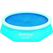 Bestway Солнечное покрывало 210 см для бассейна 244 см 58060