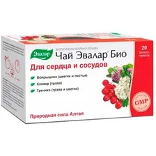 БАД Эвалар Чай для сердца и сосудов (20 пакетиков)