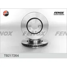 Тормозной диск FENOX TB217264 вентилируемый , передняя ось
