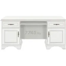 Стол письменный BRW Kentaki S320-BIU2D2S Белый 160х74х78 см