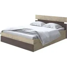 Кровать PROxSON Milton с ПМ 160x190 (бунратти/ясень шимо темный)
