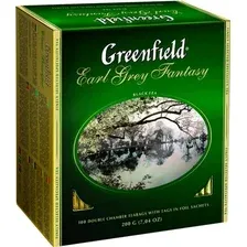 Черный чай Greenfield Earl Grey Fantasy 100 шт