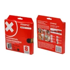 Уплотнитель "E" черный 10х4мм 6м STARFIX (SF1010-03)