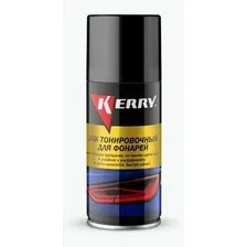 Лак автомобильный Kerry Для тонировки фар KR-963.1 (210мл, черный)