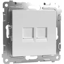 Розетка Tokov Electric TKE-PX-RC2-C01 (белый)