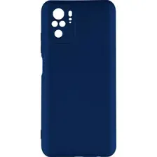 Чехол-накладка Case Matte Lux для Redmi Note 10 (4G) / Redmi Note 10S (синий)