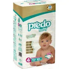 Подгузники Predo Baby №4 7-18 кг (10 шт)