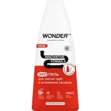 Средство для устранения засоров Wonder LAB Экогель для чистки труб (1.1л)