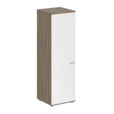 Шкаф Norden Левый 60x60x195.5 / SG.823.WH.OD.L (белый/дуб темный)