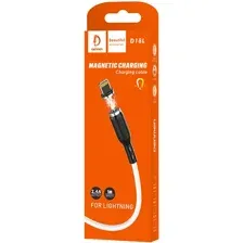 Кабель Denmen D18L USB Type-A - Lightning (1 м, белый)