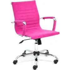 Офисное кресло TetChair Комфорт ЛТ (флок, фиолетовый)