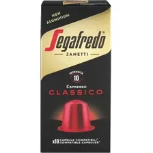 Кофе в капсулах Segafredo Zanetti Espresso Classico Nespresso 10 шт