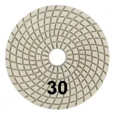 Алмазный гибкий шлифовальный круг "Черепашка" Trio-Diamond NEW LINE 100 мм №30 (сухая шлифовка)