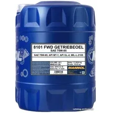 Трансмиссионное масло Mannol FWD Getriebeoel 75W-85 API GL 4 20л