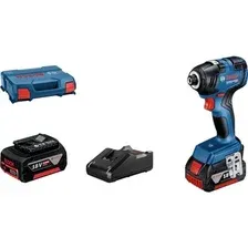 Винтоверт Bosch GDR 18V-200 Professional 06019J2107 (с 2-мя АКБ, кейс)