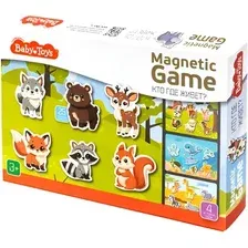Развивающая игра Baby Toys Магнитная. Кто где живет? / 05591